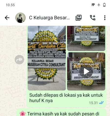 Pengiriman Papan Bunga Duka Pasar Senen