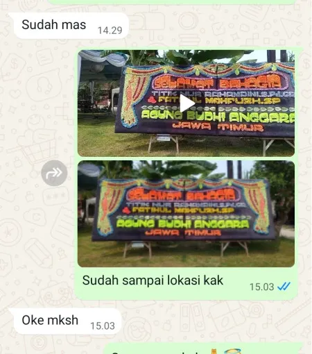 Pengiriman Papan Bunga Pasar Senen