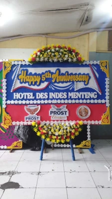 Papan Bunga di Pasar Senen